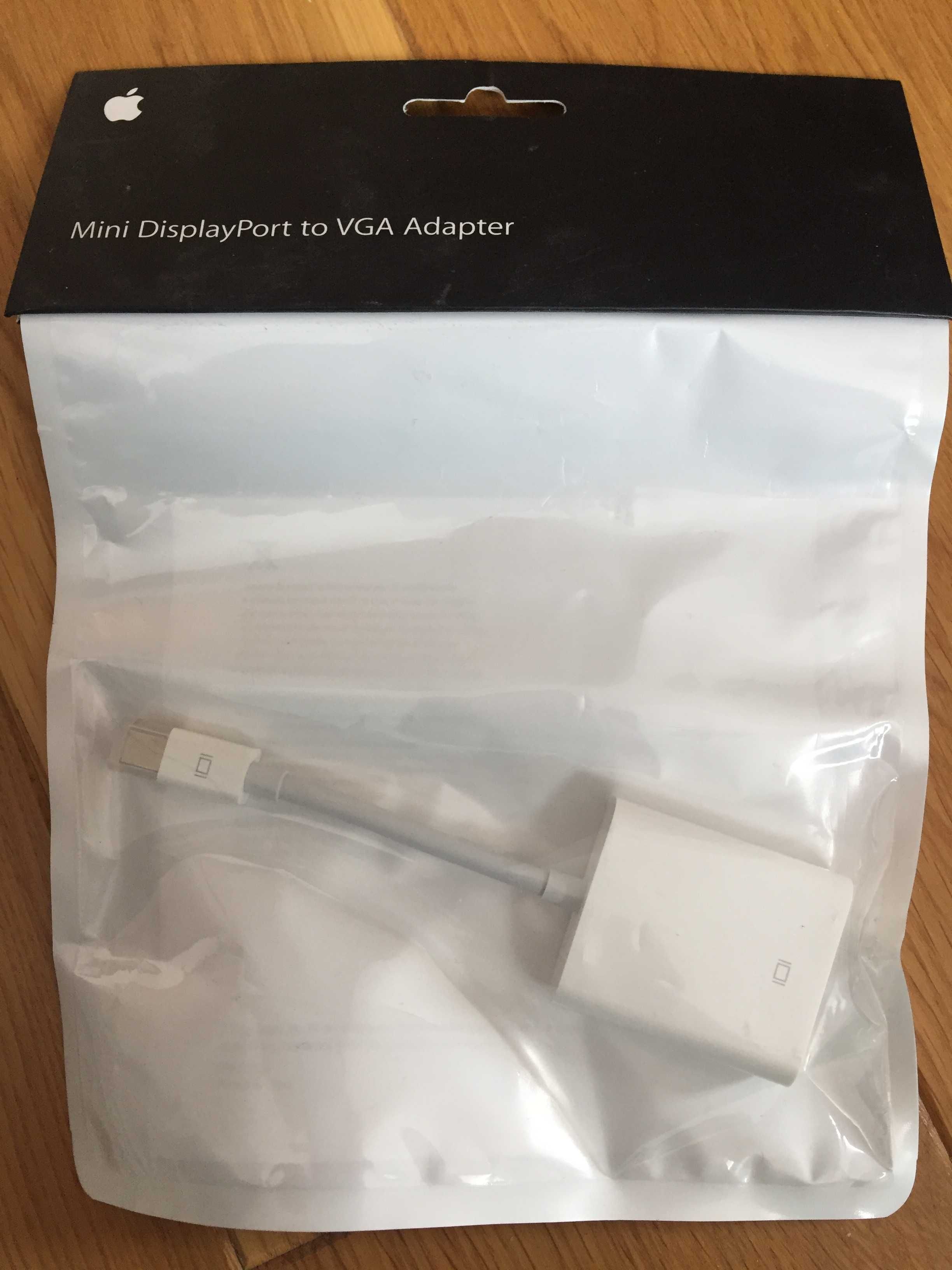 Apple adapter mini display port to VGA oryginalny nowy zapakowany