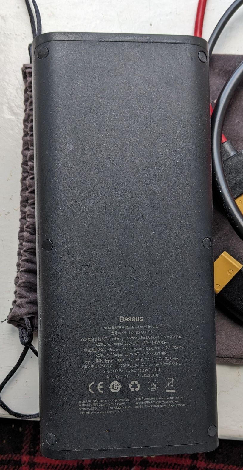 Инвертор baseus 300w