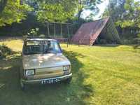 Fiat 126 com teto de abrir, certificado pelo Museu do Caramulo