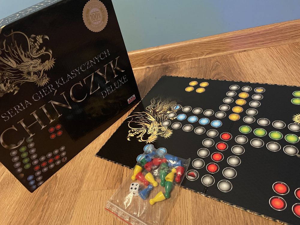 Gra planszowa Chińczyk Deluxe