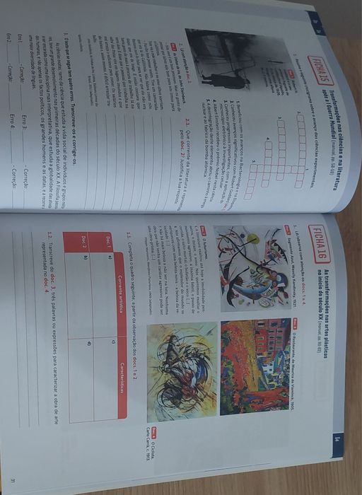 Caderno de Atividades - História - 9°Ano