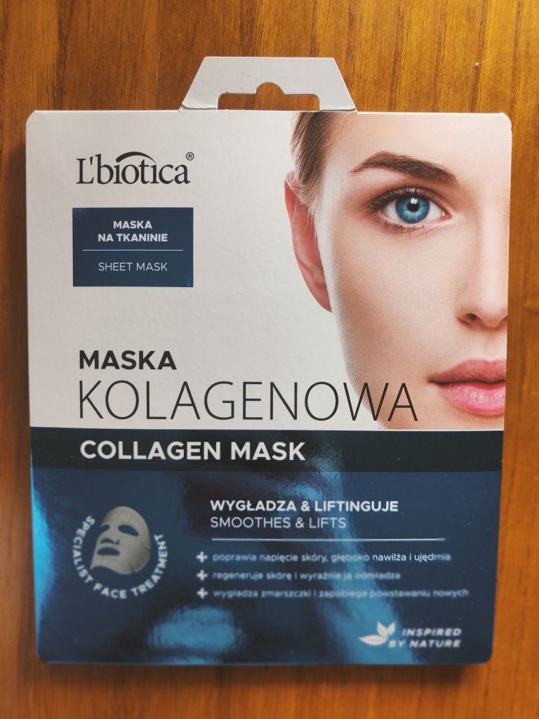 Maska kolagenowa L'biotica