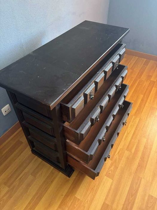 Comoda, mesas cabeceira e espelho