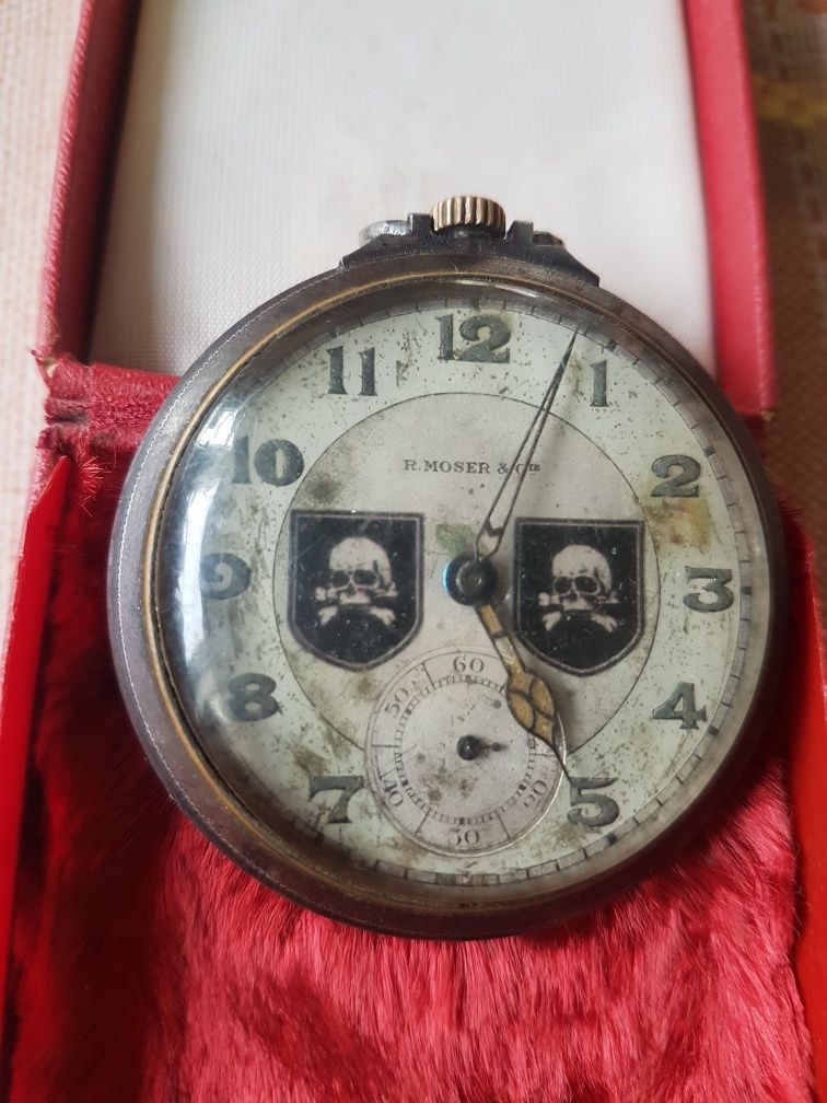 Zegarek kieszonkowy Moser szwajcarski kolekcjonerski