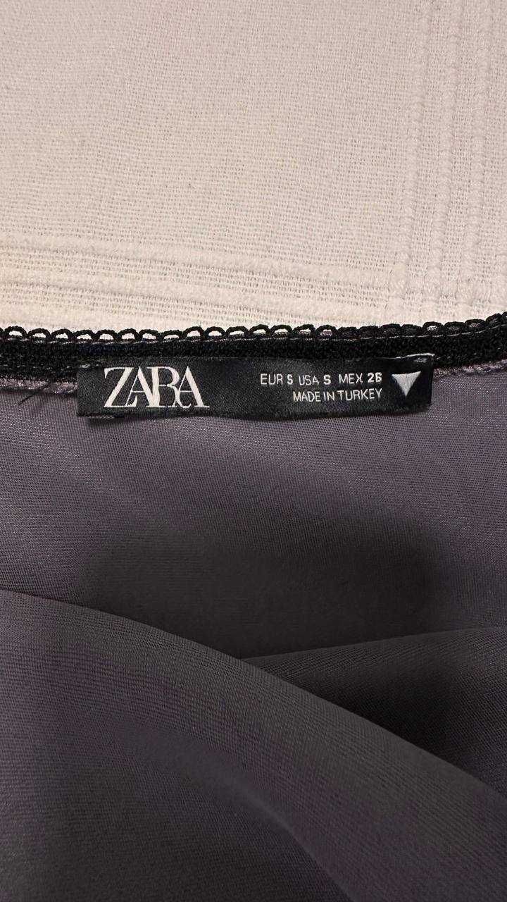 Платье бельевого стиля ZARA