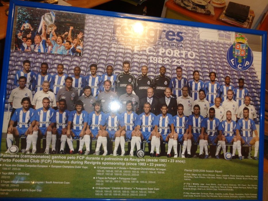 Futebol Clube do Porto Foto em Moldura 71x50cm