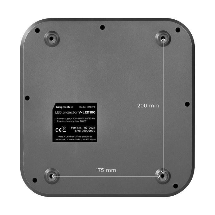 Projektor Led Fullhd Android Kruger&Matz V-Led100