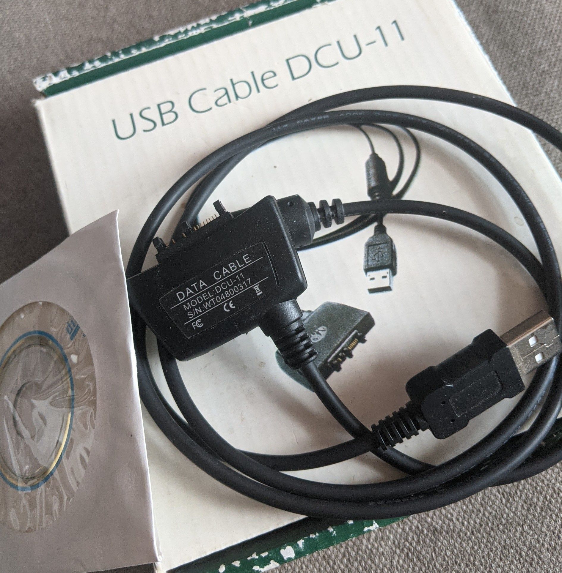 Новый USB кабель DCU-11 для телефона Sony