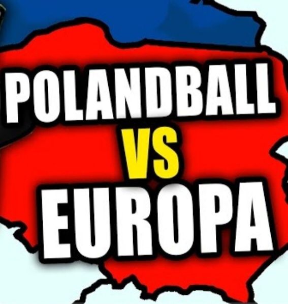 Polandball Countryball pluszowa piłeczka 2024