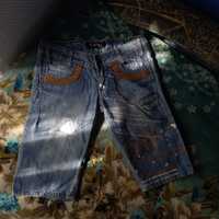 Дитячі джинсові бріджі (унісекс)