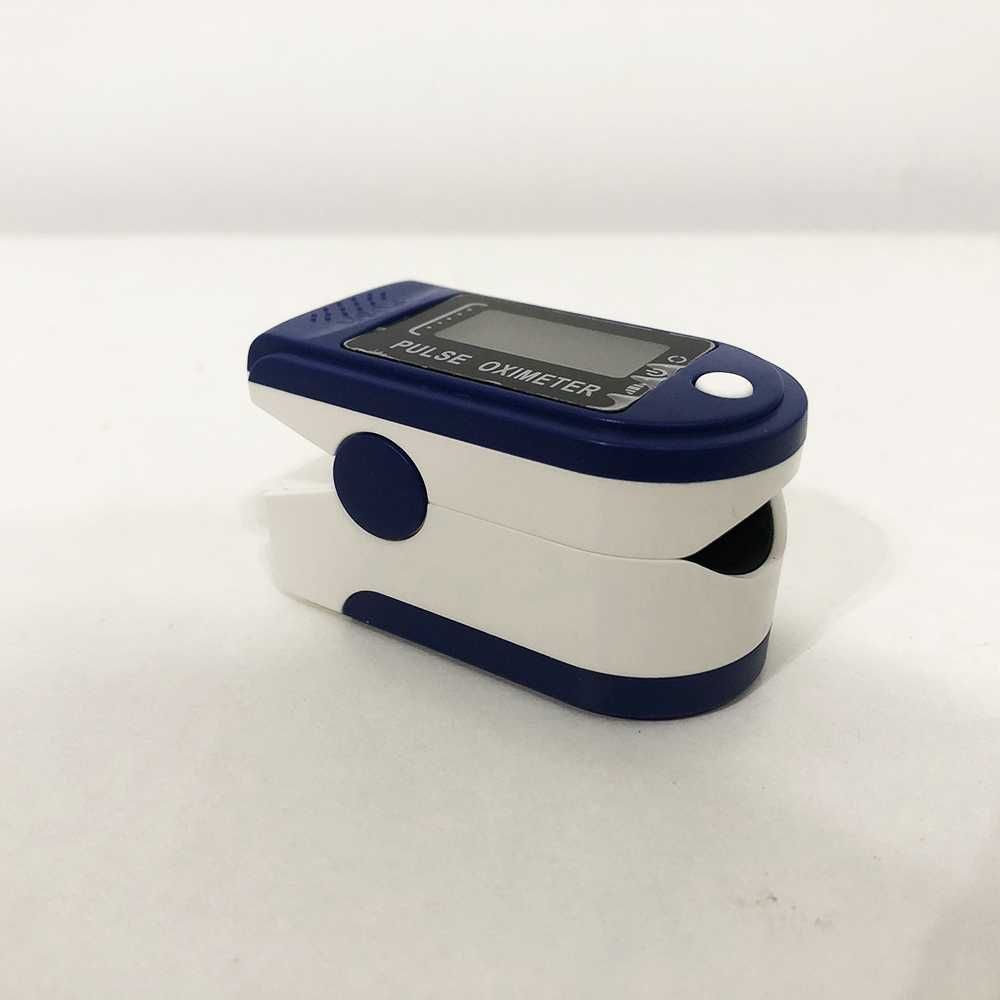 Пульсоксиметр Fingertip pulse oximeter. Колір синій