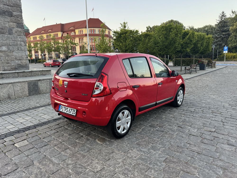 Dacia Sandero 2009 rok 1.2 benzyna 75km 5 drzwi Klima Niski przebieg
