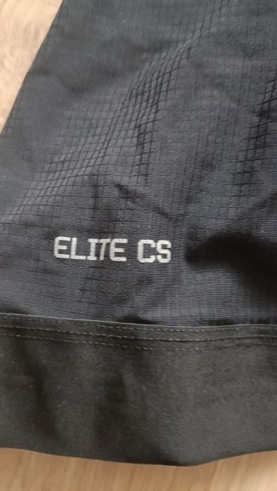 Spodenki rowerowe kolarskie na szelkach z wkładką czarne M 38