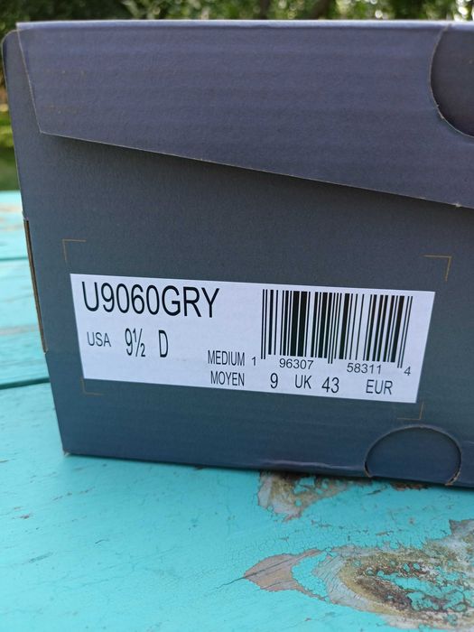ОРИГІНАЛ! New Balance 9060 Rain Cloud Grey 40.5 | U9060GRY