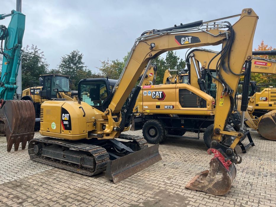 Koparka gasienicowa CAT Caterpillar 308 E2 CR rok 2019 szt 2