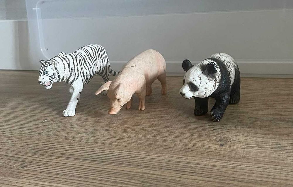 Pequeno conjunto de Animais de Schleich