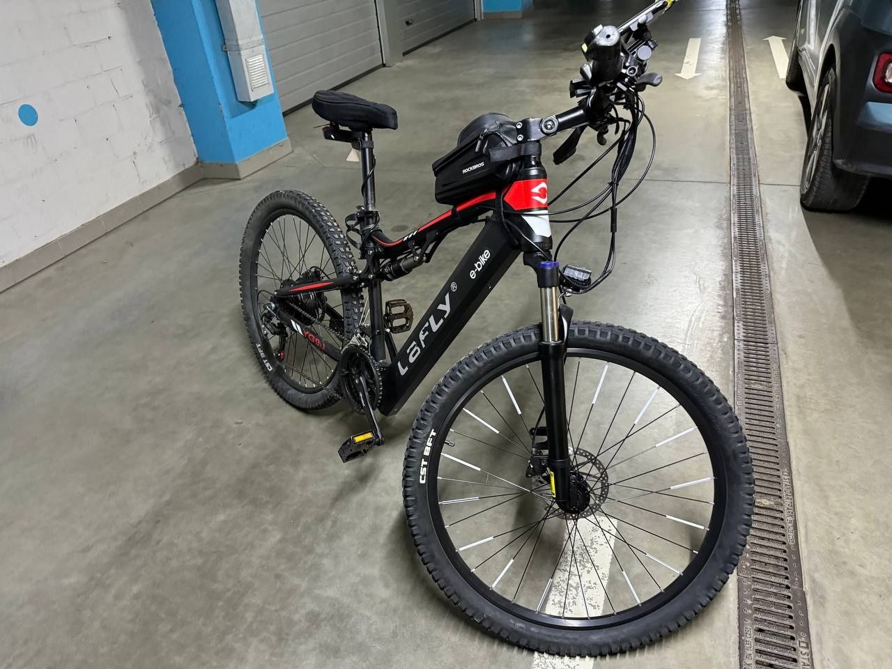 Електро велосипед двопідвіс E-BIKE 17А 48V 1000 W 27,5' НОВИЙ ВЕЛОСИПЕ