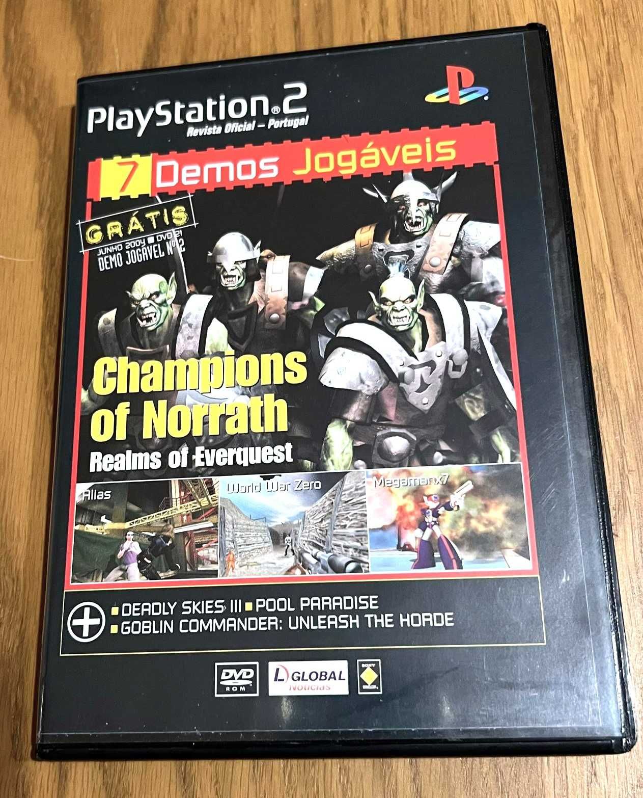 Demos Jogáveis para Playstation 2
