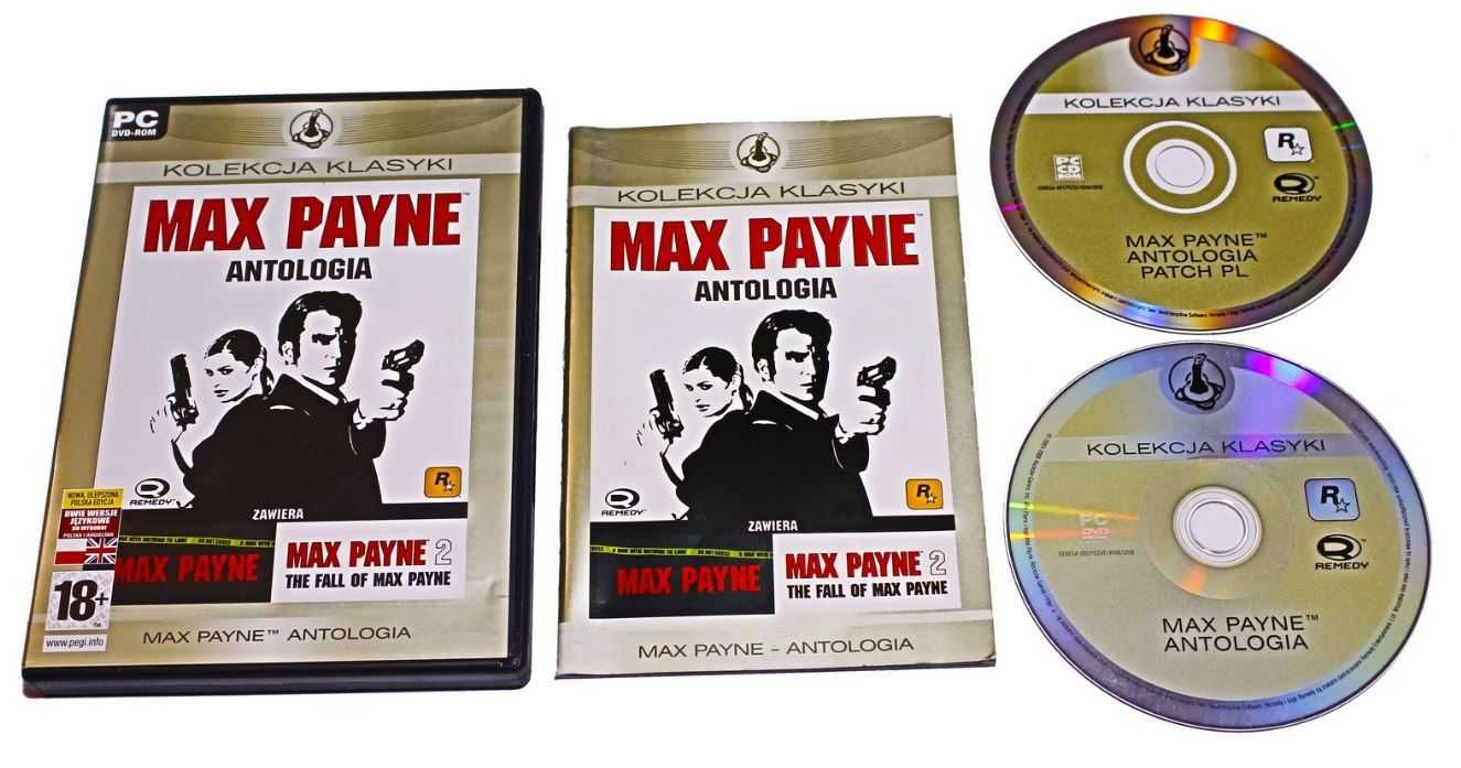 Max Payne Antologia Box Pc Pl Kolekcja Klasyki