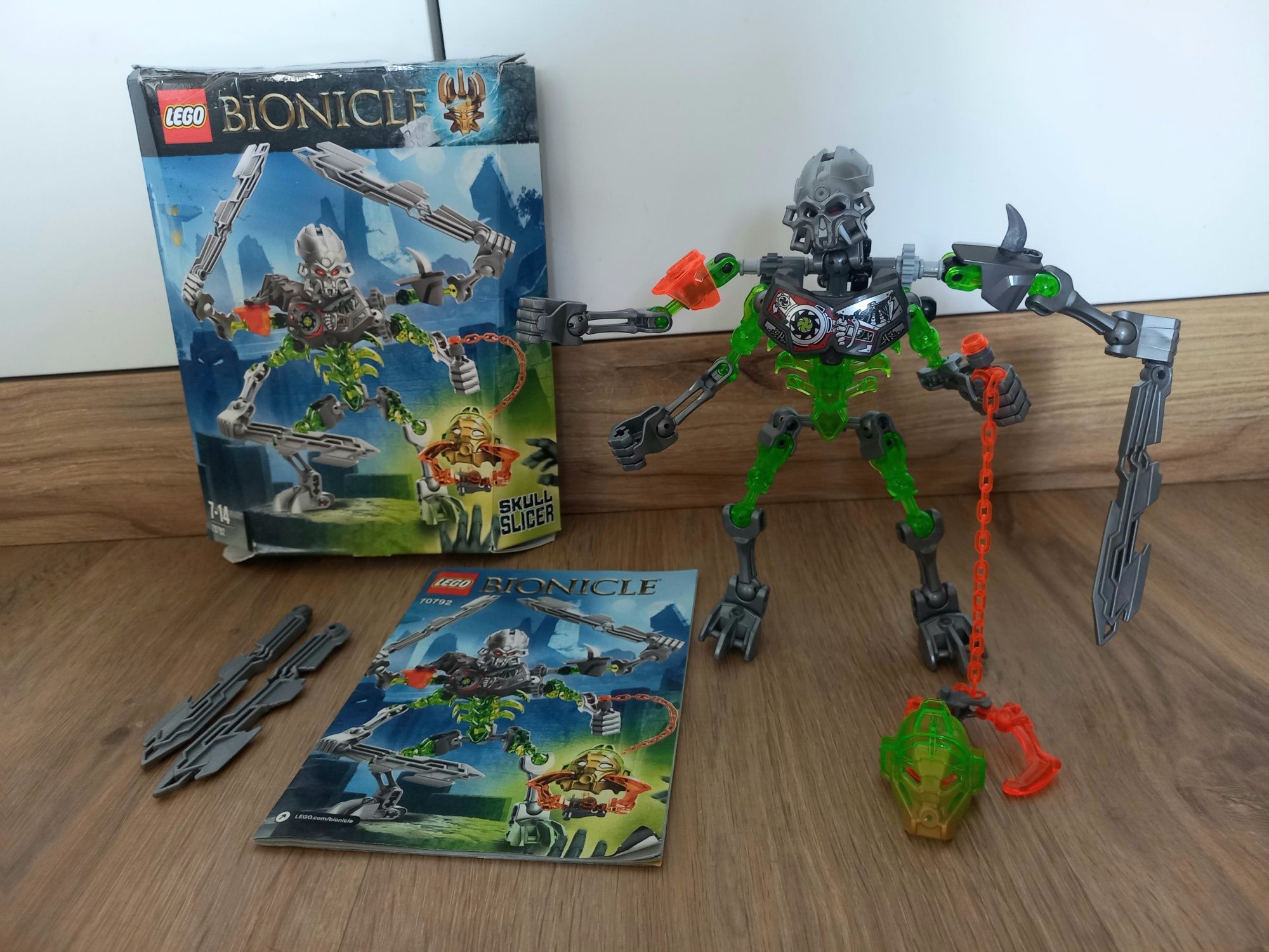 LEGO Bionicle 70792 Rozcinacz - Skull Slicer - 2015 rok