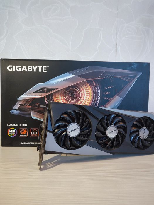 Відеокарти 3060ti 8 gb Gigabyte Palit