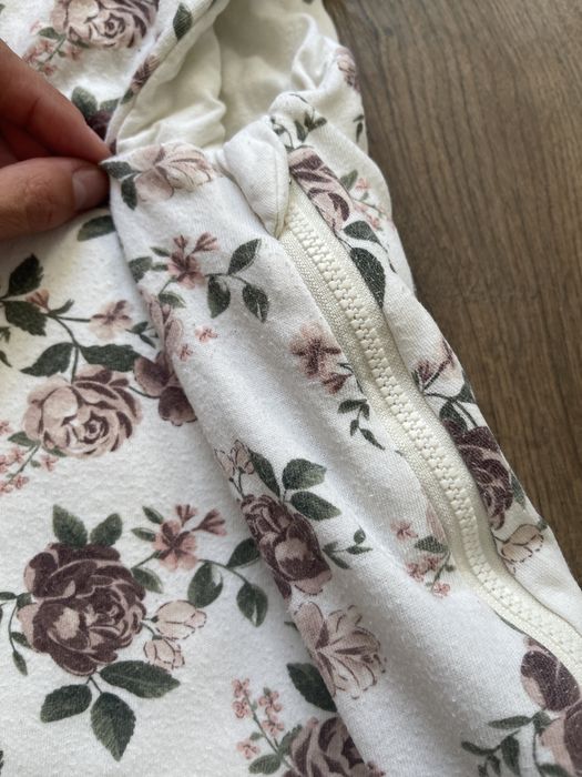 Спальний мішок конверт для сну у квіти tu