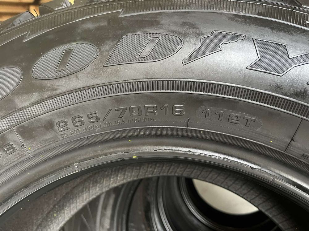 265/70/16 R16 Goodyear Wrangler A/T 4шт нові