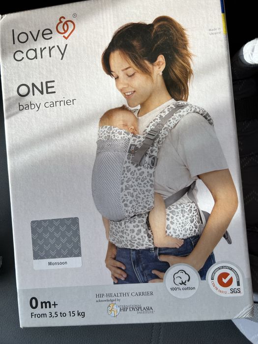 Слінг переноска Love and carry ONE від 0 до 2 років