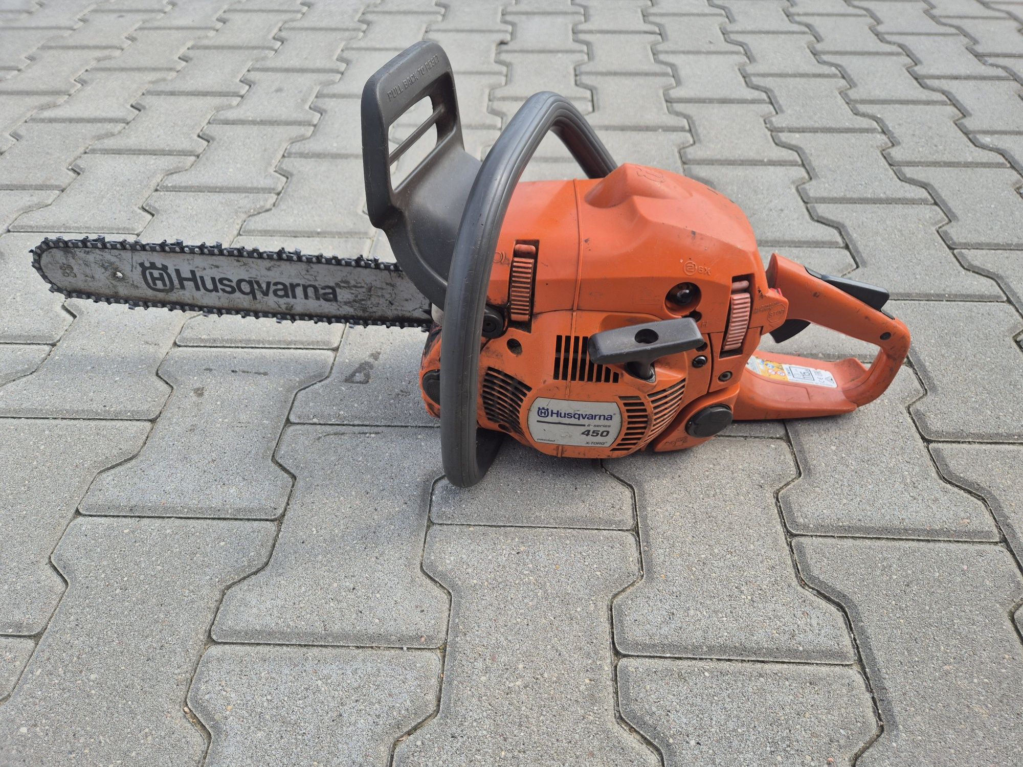 Pilarka Piła Husqvarna 450e (świeżo po serwisie)
