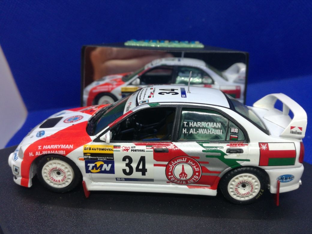 N.145 Mitsubishi Lancer Evo IV 1998 Al  Wahaibi Rally de Portugal