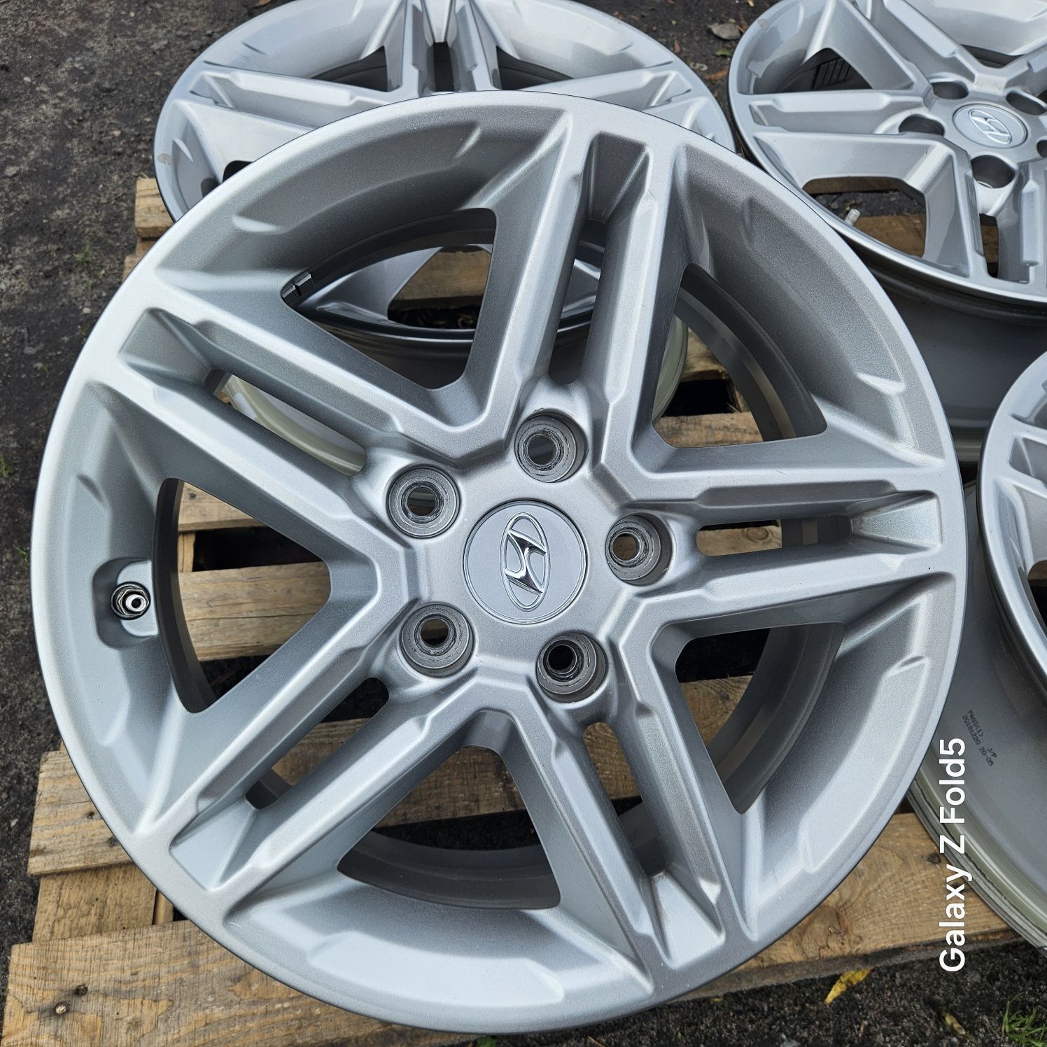Alufelgi 16 Hyundai Kona 5x114,3 ET44 TPMS I30 Elantra Kia