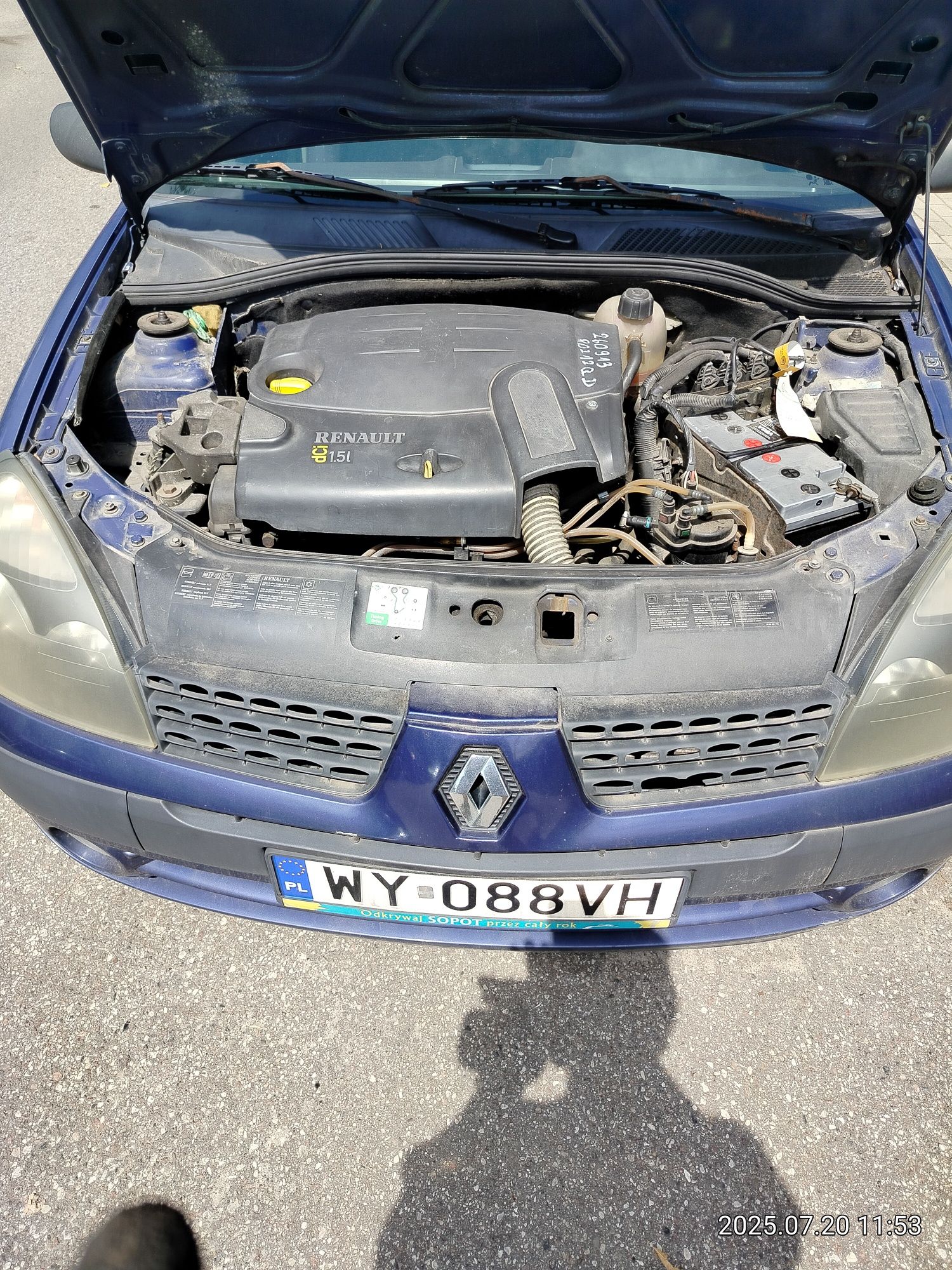 Renault Clio 2 1.5dci 273ts.