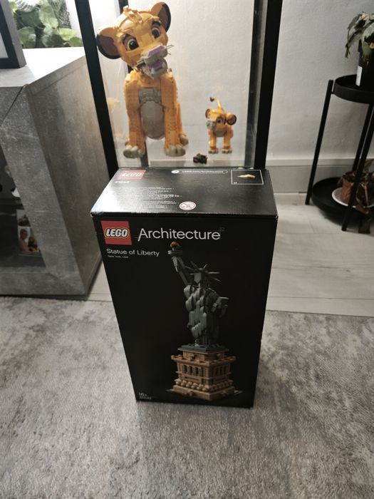Lego arquitetura 21042 estátua da liberdade