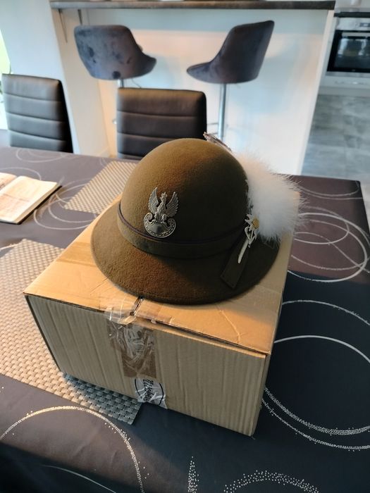 Kapelusz wojskowy podhalański, 417a/mon, nowy, rozmiar 55