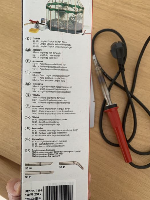 Ferro de soldar Weller Profikit 100