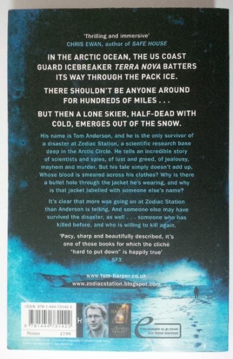 Zodiac Station - Tom Harper EN