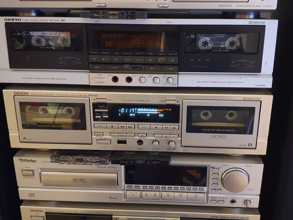 Magnetofon deck DENONN modl DRW-660