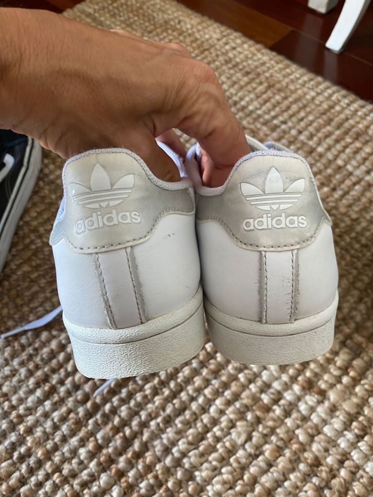 Sapatilhas adidas superstar brancas originais