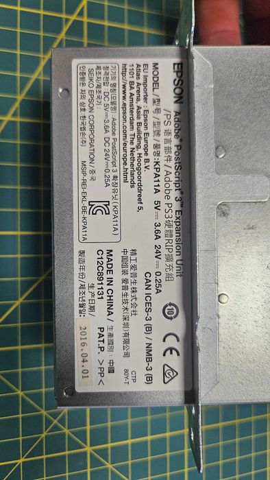 Skaner Epson – 36‑calowy  LFP + moduł rozszerzenia / PostScript