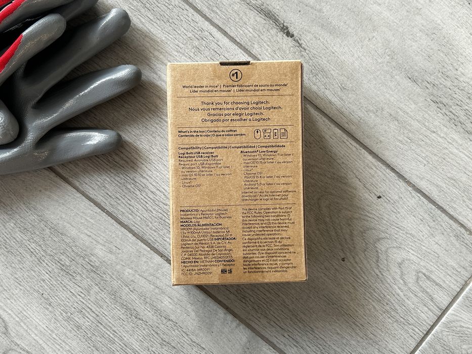 Тиха безпровідна мишка Logitech M650 Signature (L) - Для Правші