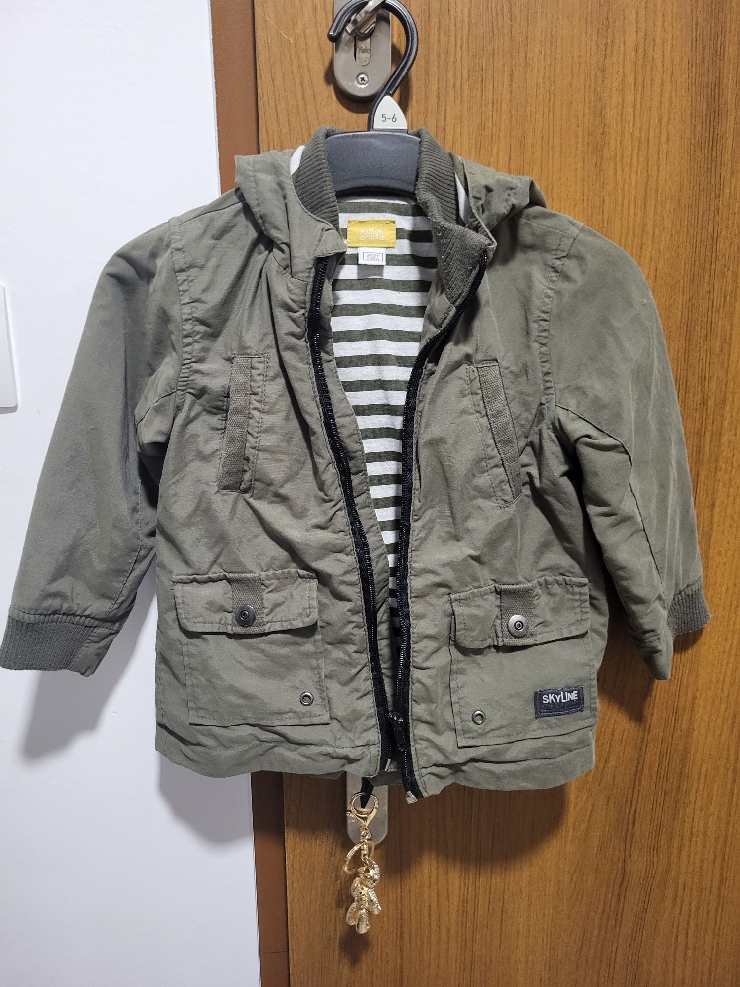 Kurtka parka khaki Chicco Rozmiar 92