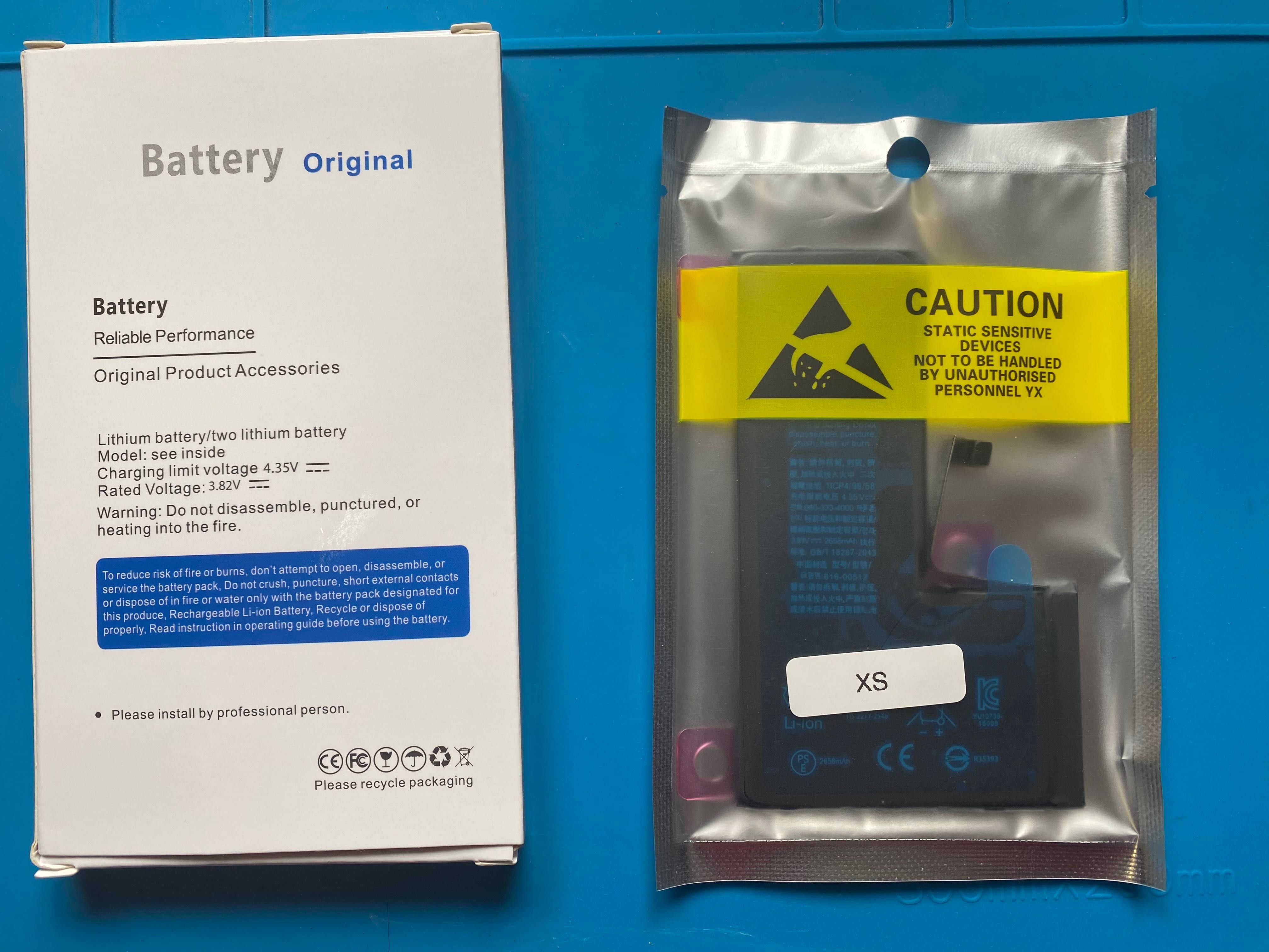 iPhone XS bateria nova capacidade 100%