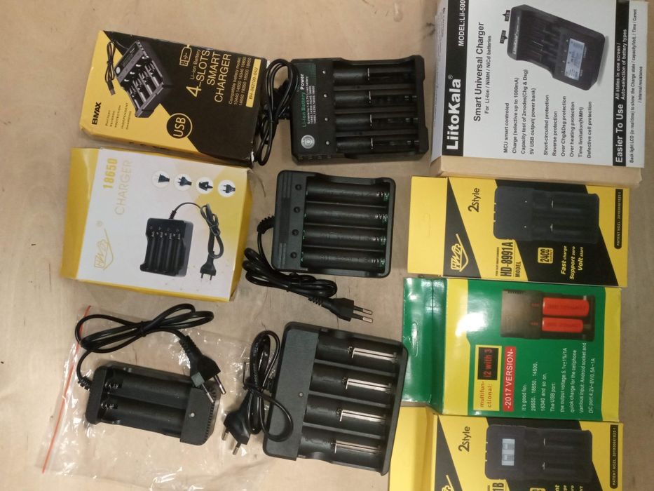 Новый Аккумулятор Li Ion 18650 литий- ионный зарядка адаптер