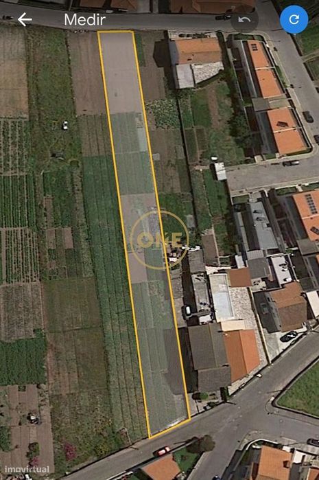 Terreno de construção em Aver o Mar