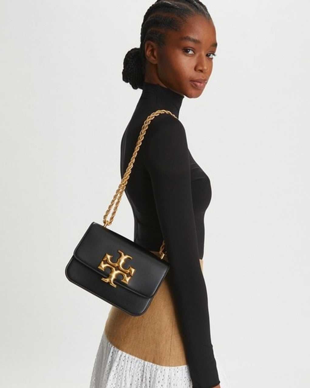 Сумка Tory Burch Eleanor Small Crossbody Bag Black