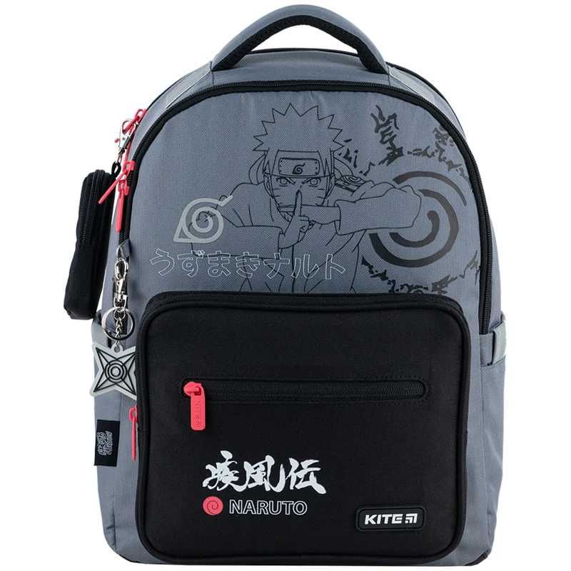 Шкільний набір Kite Naruto 5в1, рюкзак, пенал, сумка, ланчбокс, пляшка