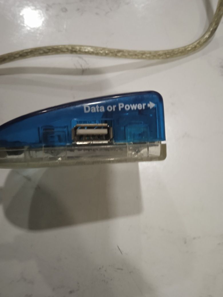 Перехідник USB штекер  зі шнуром