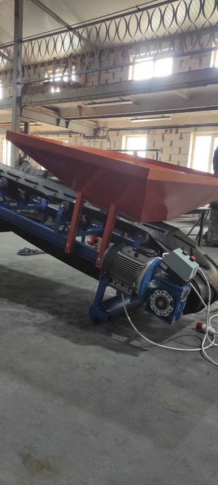 Стрічковий конвеєр 400*7000 для завантаження зерна, ленточный конвейер