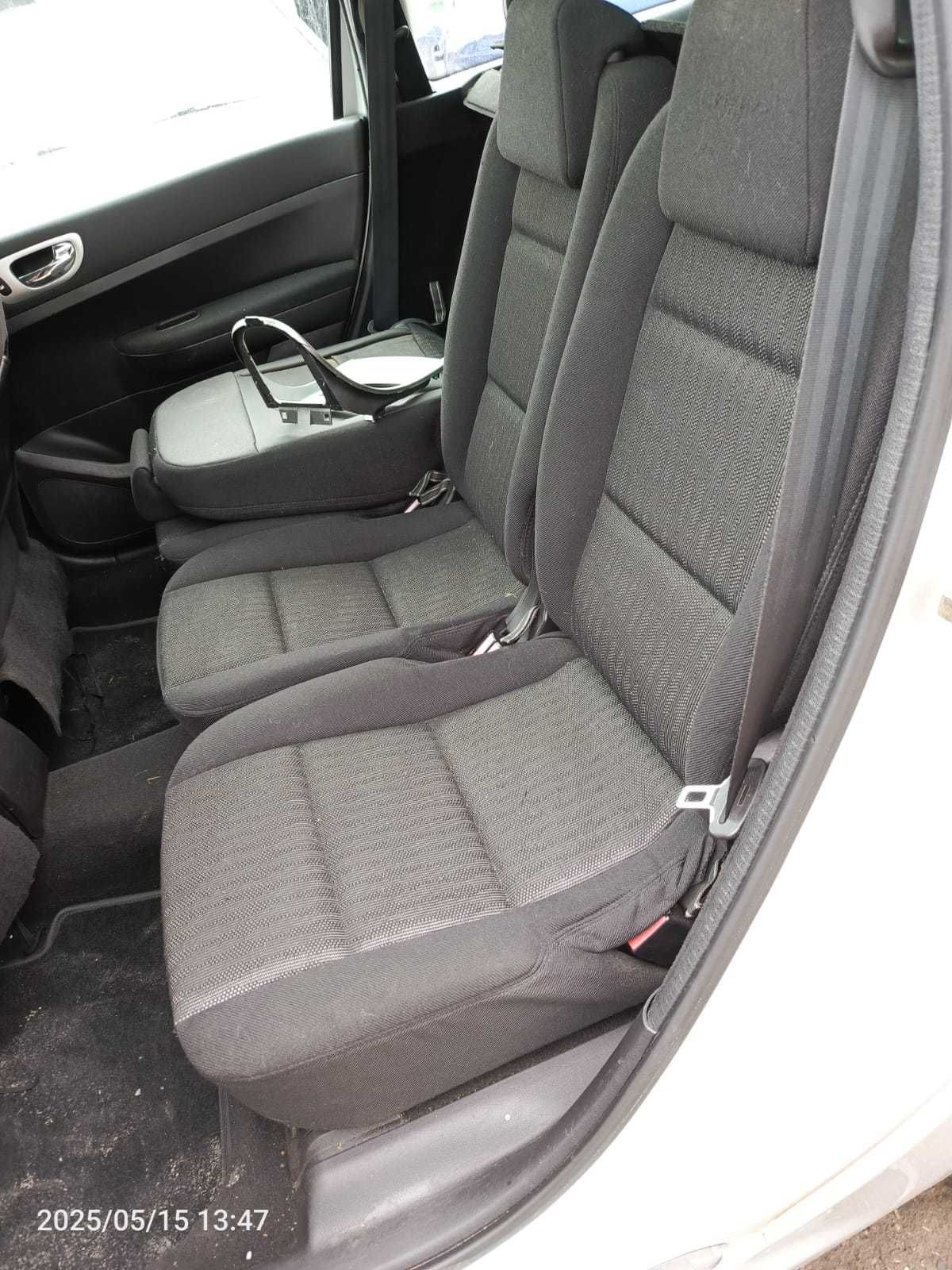 Fotele do Peugeota 307 SW pojedyncze