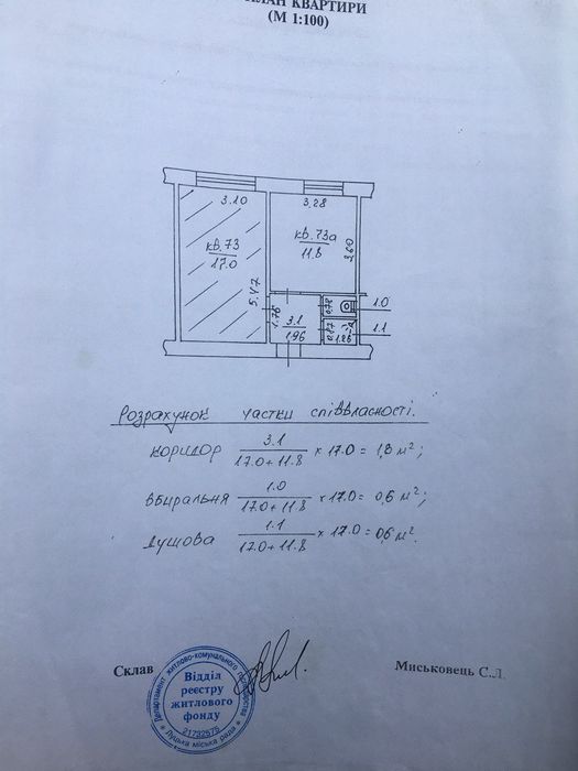 Продаж кімнати в гуртожитку